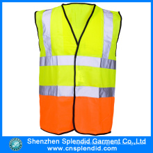 Wholesale Two Tone Safety Multi Pocket Work Reflective Vest